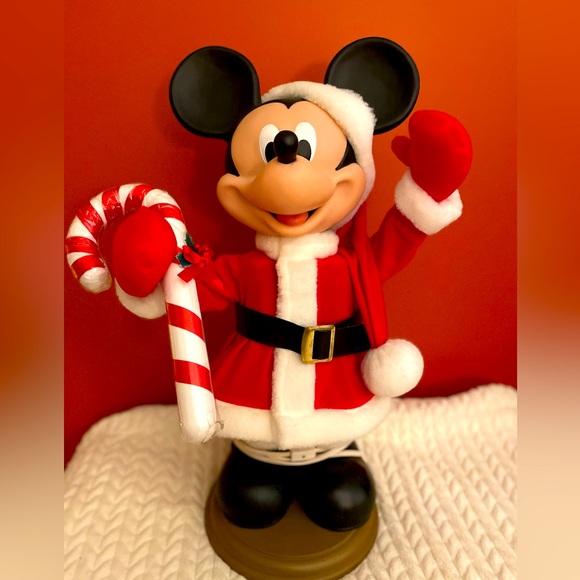 Disney Holiday Vintage 96 Disney Santas Best Large 26 Mickey Mouse